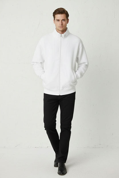 Cut Label Men's Fleece Zipper Jacket