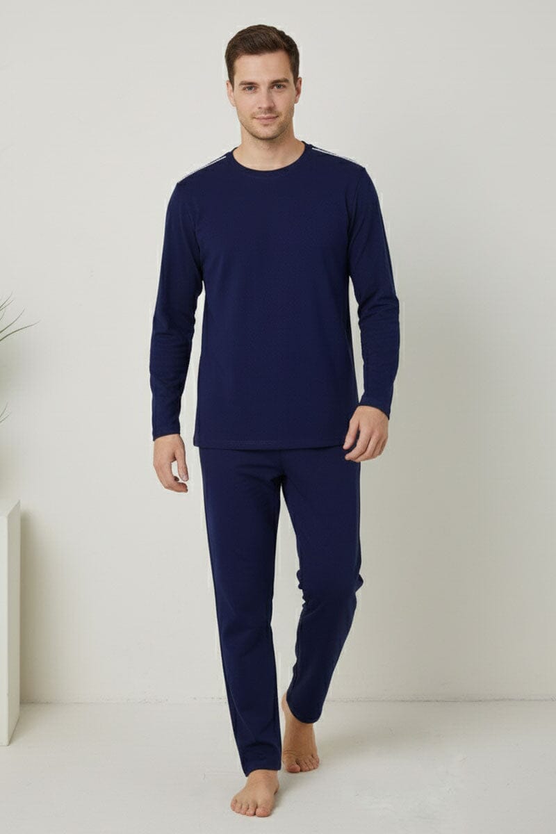 Men's Shoulder Piping Minor Fault Tee Shirt