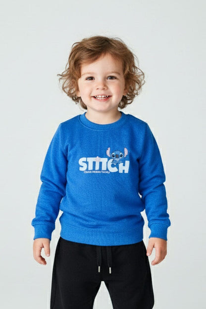 Boy's Stitch Fleece Sweatshirt