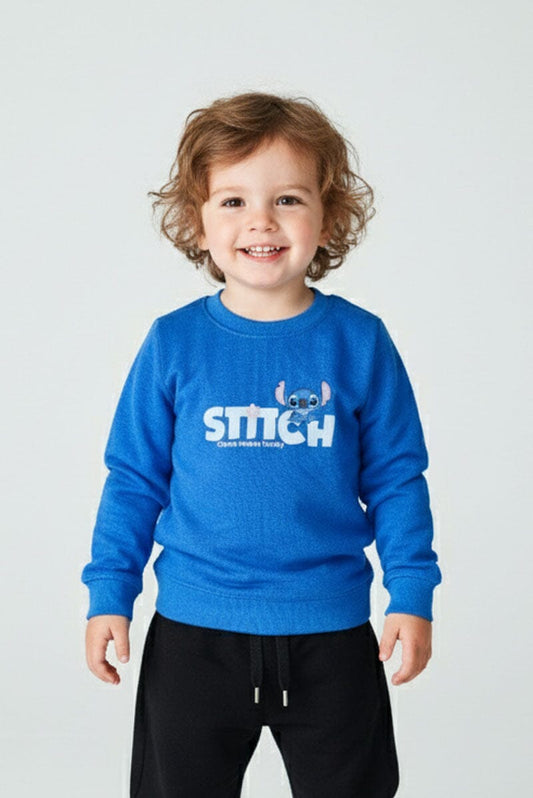 Boy's Stitch Fleece Sweatshirt