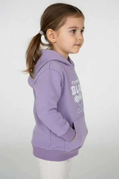 Baby Club Girl's Bloom Pullover Hoodie