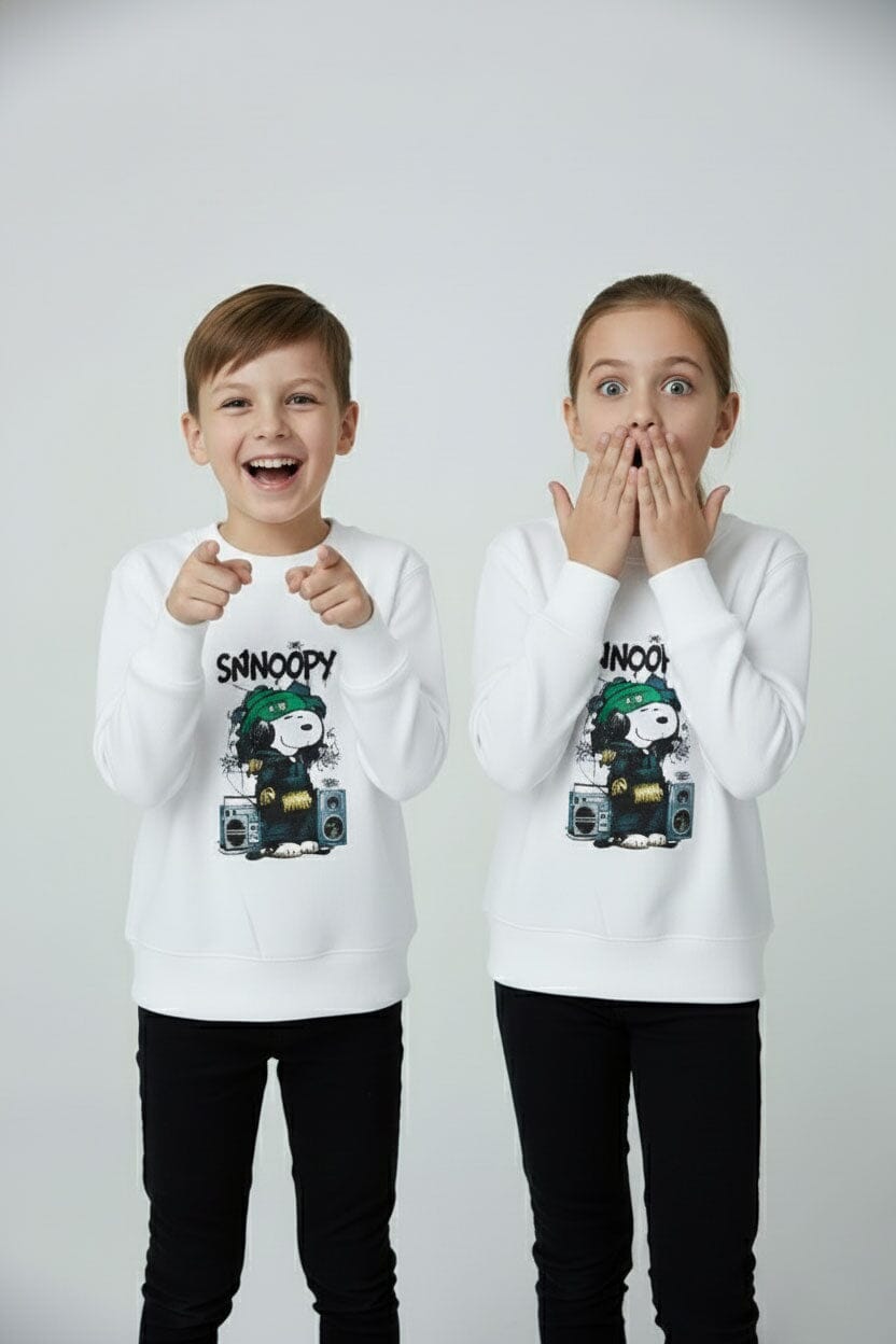 Rabbit Skins Kid's Snoopy Fleece Sweatshirt