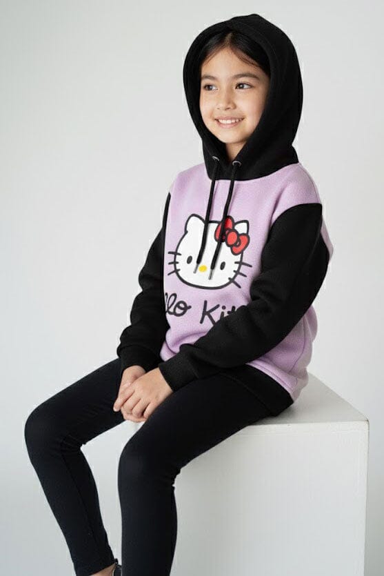 Girl's Hello Kitty Pullover Hoodie