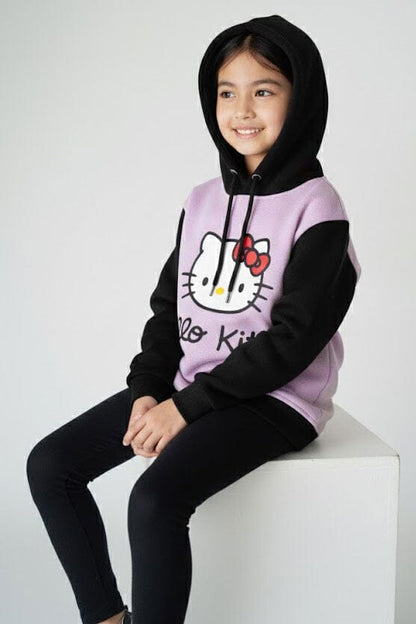 Girl's Hello Kitty Pullover Hoodie