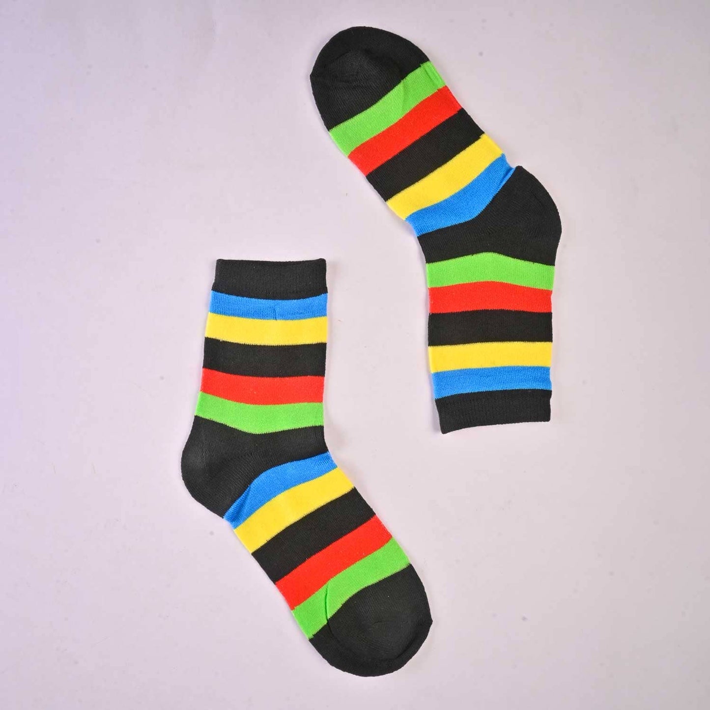 Women's Lining Style Classic Crew Socks Socks SRL Black D1 EUR 35-40