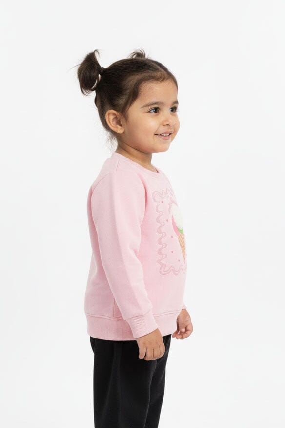Baby Club Girl's Cone Sweatshirt