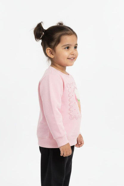 Baby Club Girl's Cone Sweatshirt