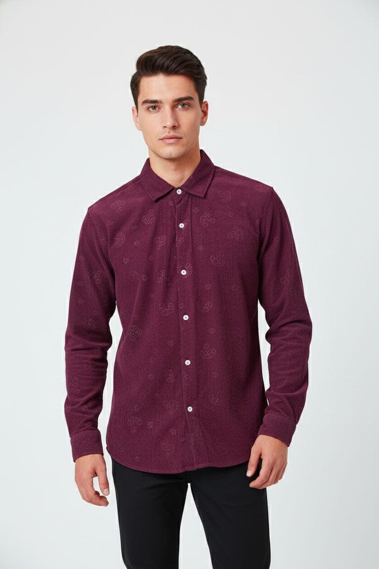 2 Much Men's Anchor Casual Shirt