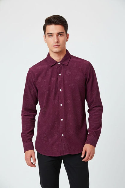 2 Much Men's Anchor Casual Shirt