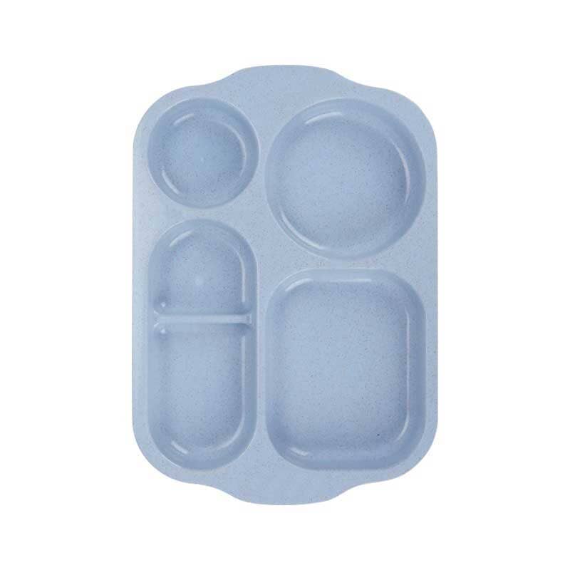 Wheat Household Large Capacity Thickened Five Grid Plate