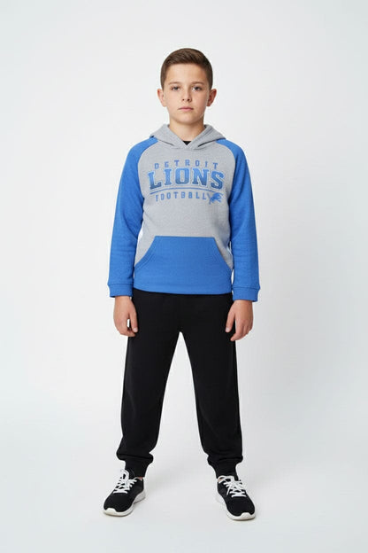 NFL Boy's Lions Pullover Hoodie
