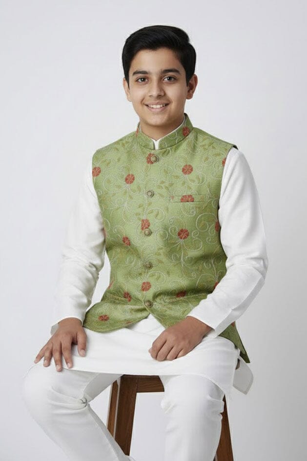 Ali Baba Boy's Embroidered Waistcoat