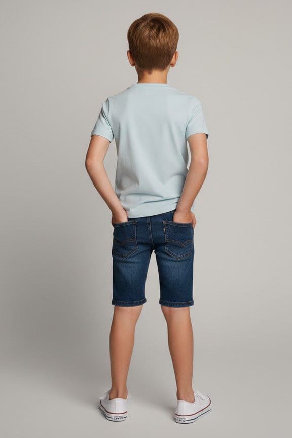 Styles Republic Boy's Basic Henley Tee Shirt