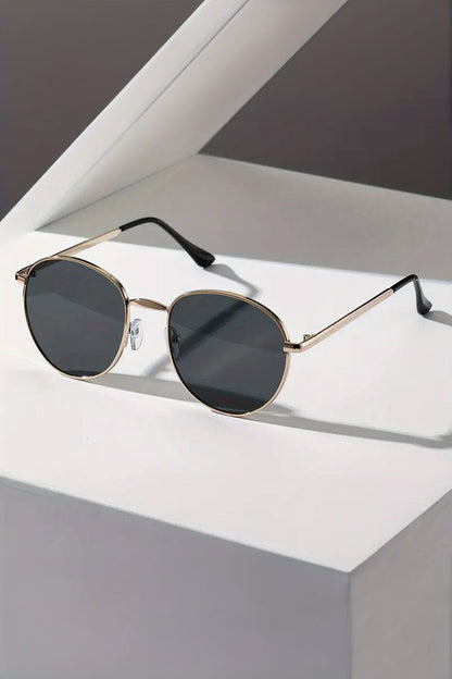 Unisex Rounded Retro Sunglasses