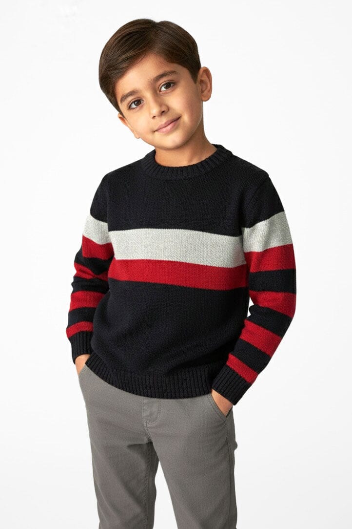 Yes Mom Boy's Grafton Knitted Sweater