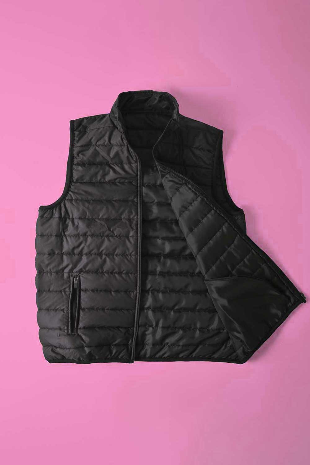 Men's Double Pony Embroidered Body Warmer Puffer Gilet
