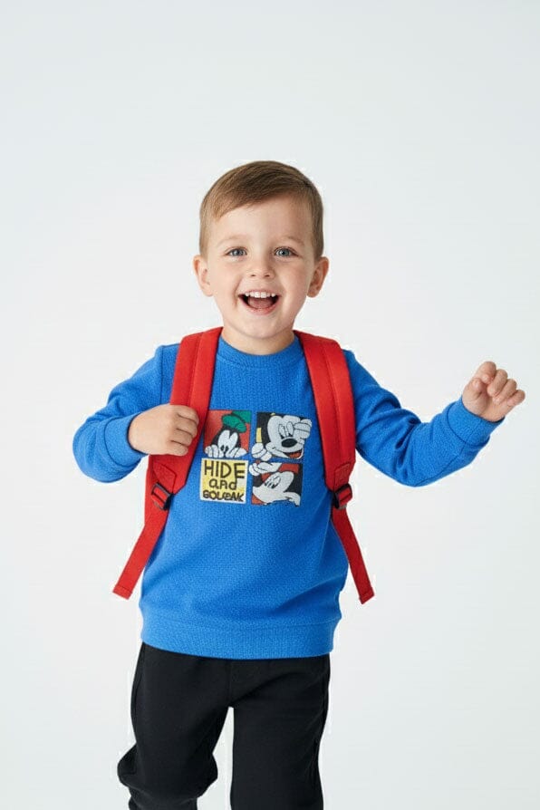 Boy's Hide & Squeak Fleece Sweatshirt
