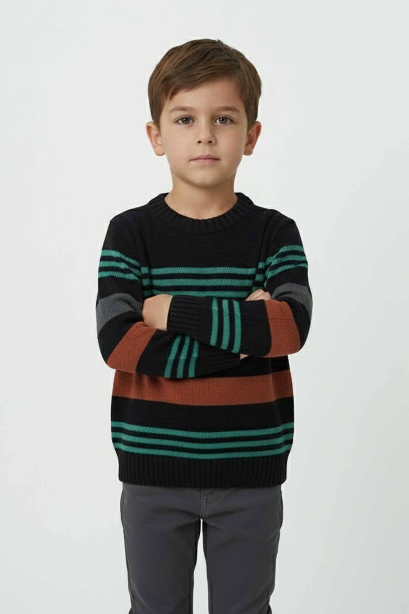 Yes Mom Boy's Knitted Sweater