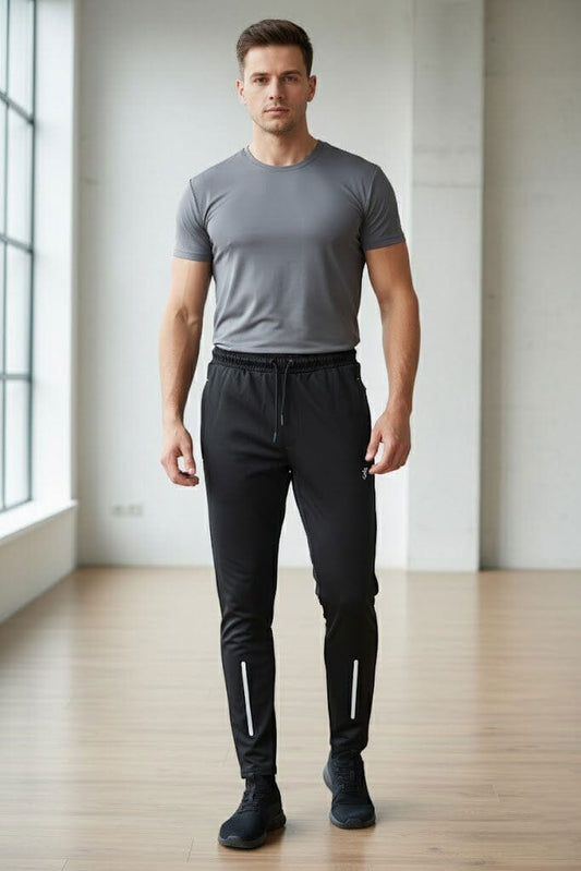 Jay Cee Men's Slim Fit Activewear Trousers