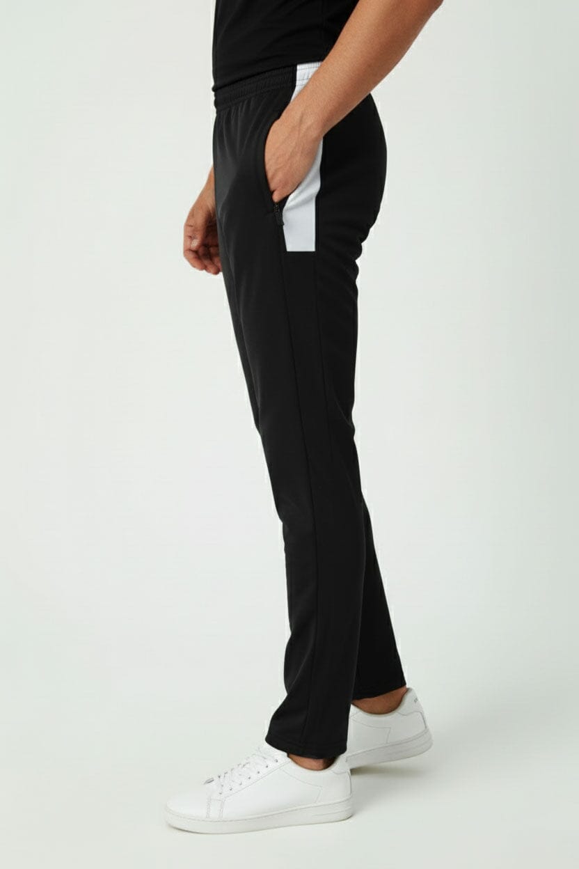 Men's Slim Fit Activewear Panel Trousers