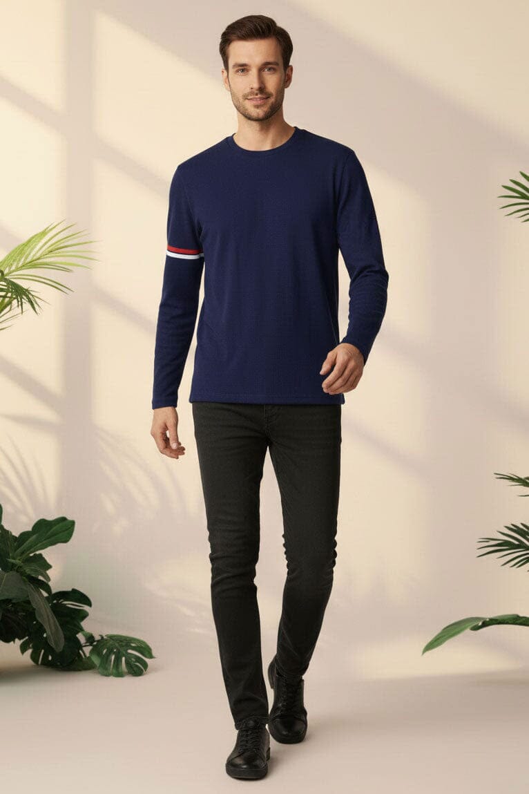 Men's Humerus Striped Minor Fault Tee Shirt