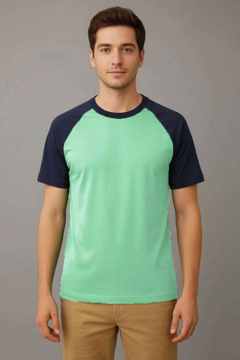 Light Turquoise & Navy