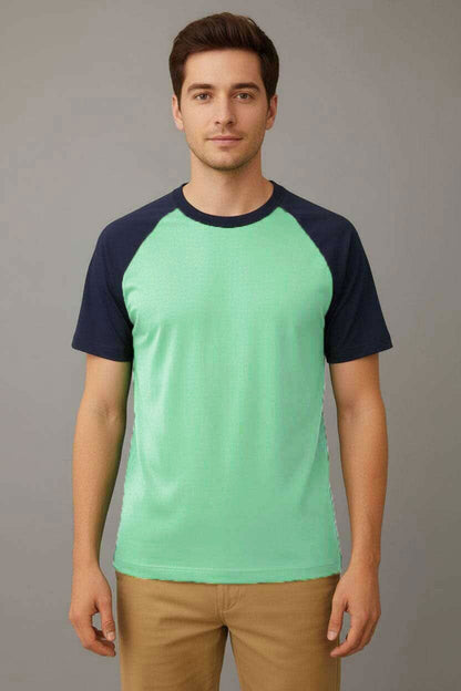 Light Turquoise & Navy