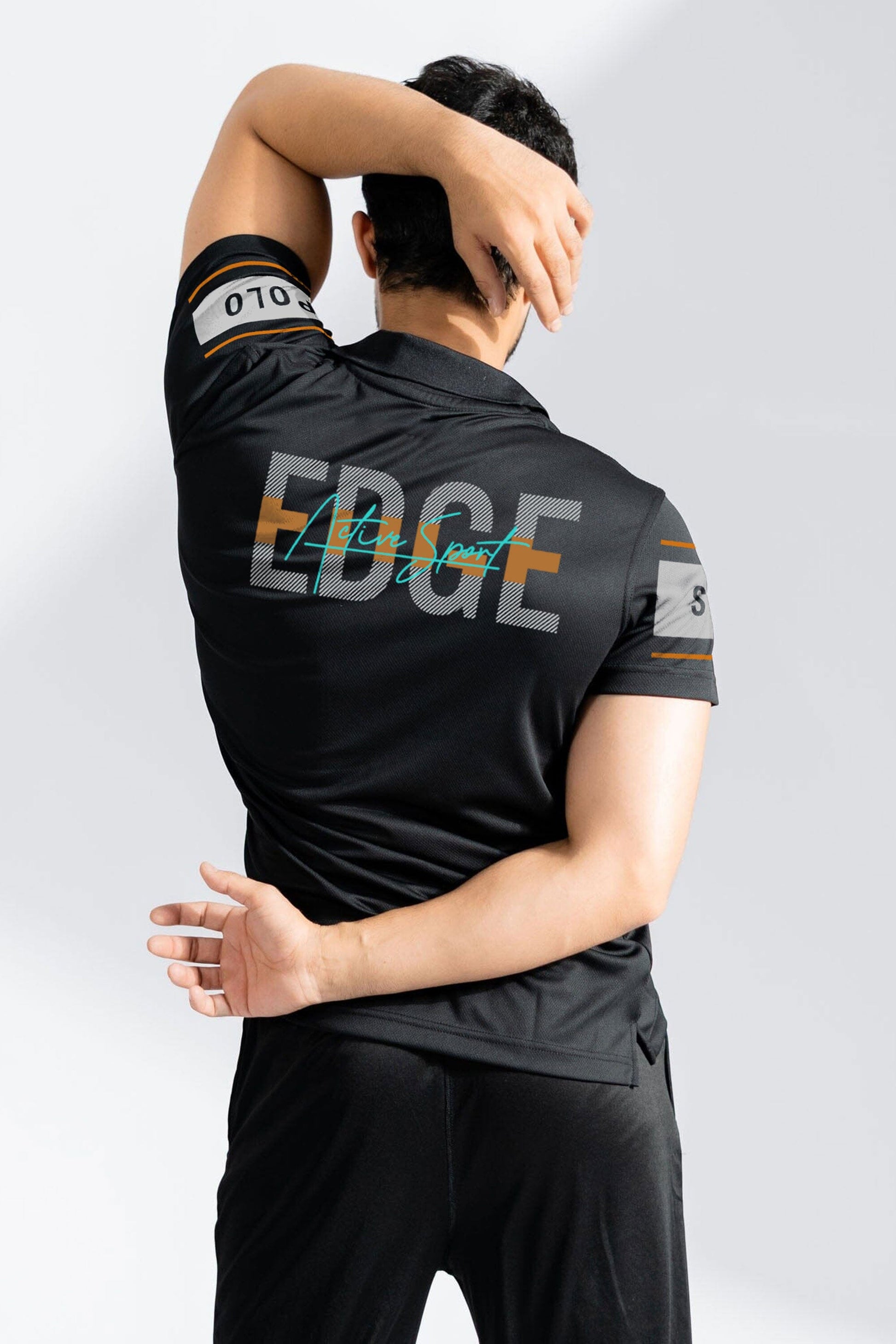 Edge Active Sport Polo - Superior Moisture-Wicking Fabric