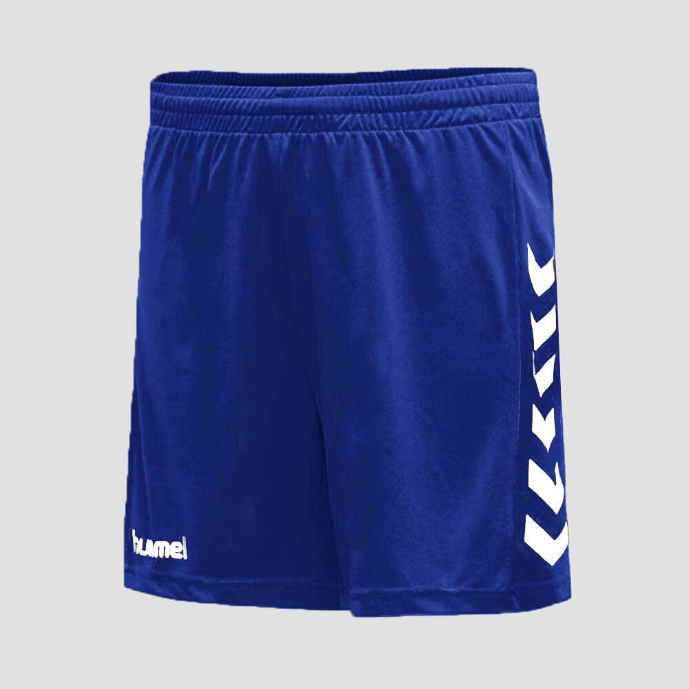 Hummel Men's Bentong Down Arrow Printed Activewear Shorts Men's Shorts HAS Apparel Blue XS 