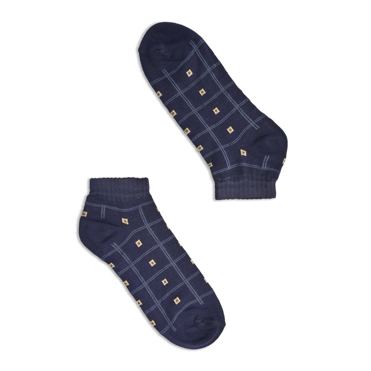 Men's Classic Comfortable Merlo Anklet Socks Socks RAM EUR 38-43 Navy 