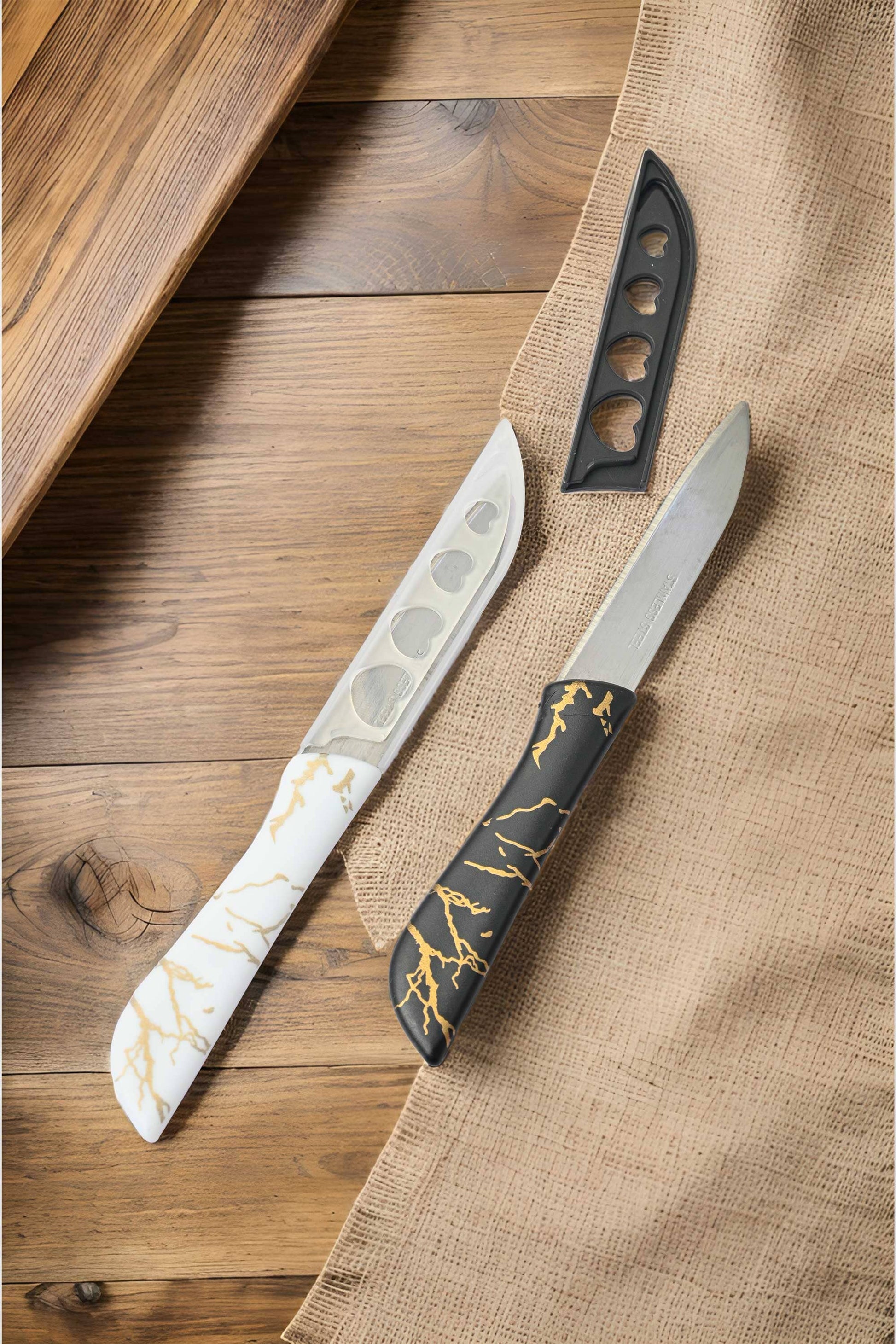 Stainless Steel Kitchen Knife With Cover