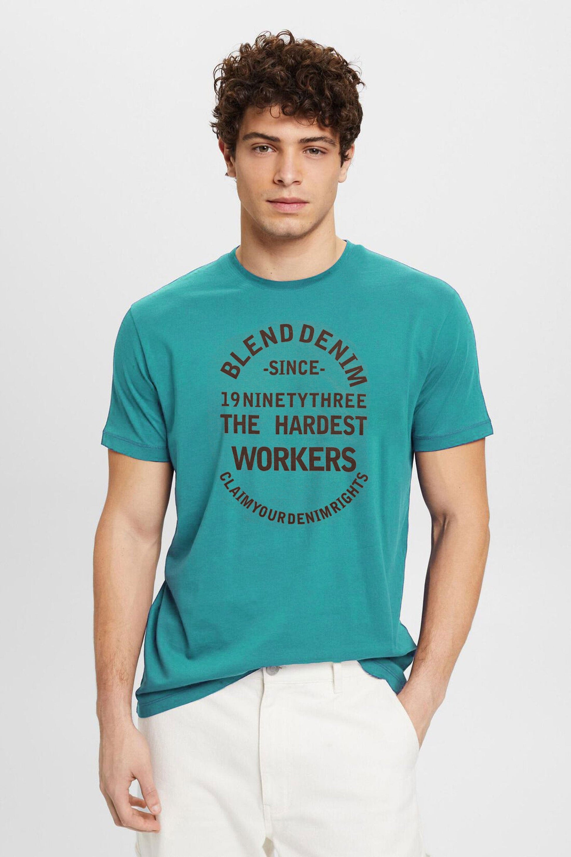 Blend Men's The Hardest Printed Tee Shirt Men's Tee Shirt IST 