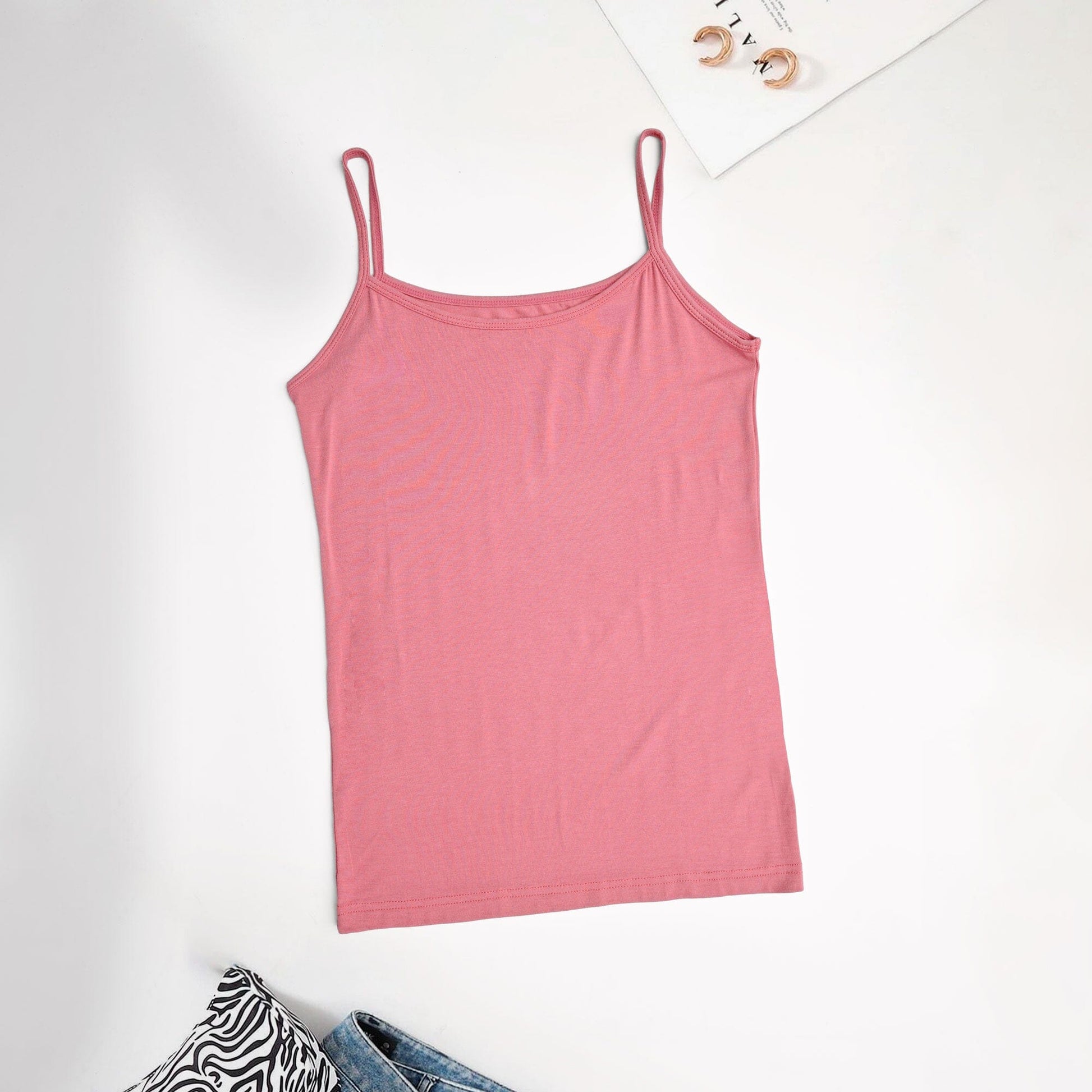 Women's Nicosia Comfortable Tank Top Women's Tee Shirt SRL Pink M 