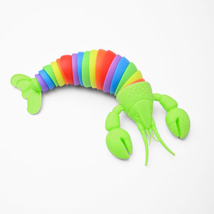 Kids Lobster Stress Relief Slug Fidget Toy Toy SRL Green 