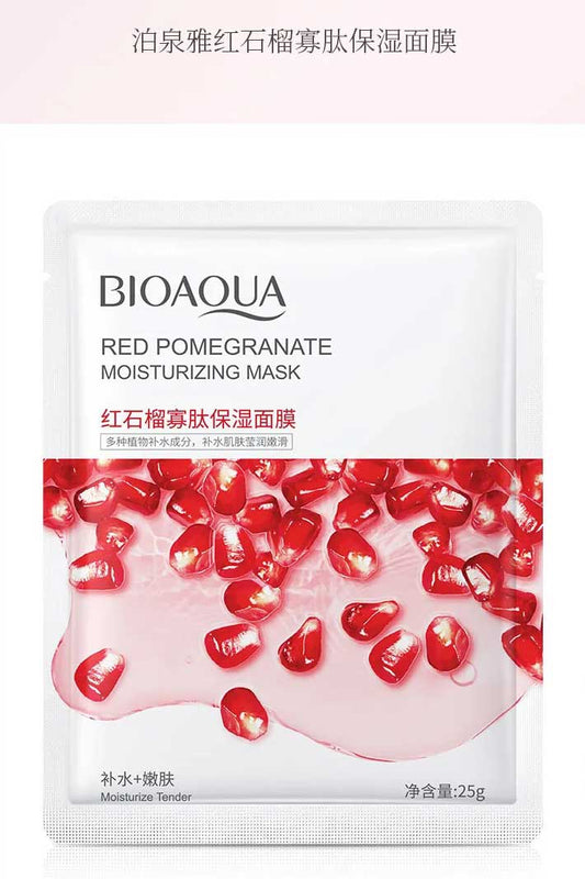 Women's Bioaqua Red Pomegranate Moisturizing Facial Mask