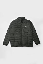 Burnt Soul Men's Bear Embroidered Design Puffer Jacket Men's Jacket IBT 