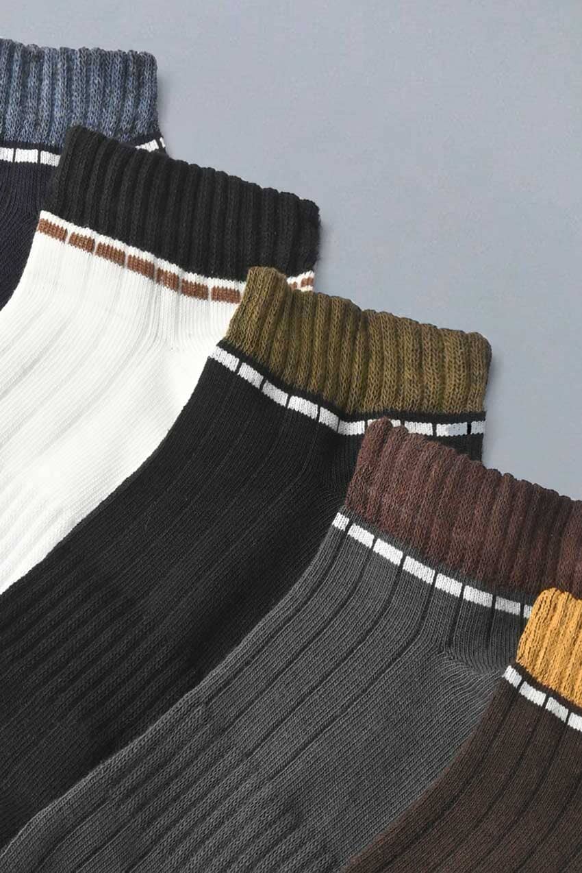 Eternity Men's Ankle Socks - Pack Of 5