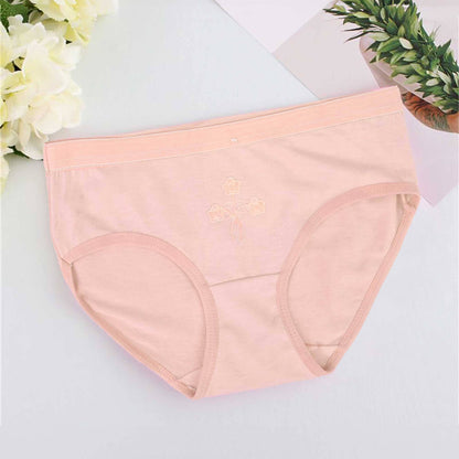 LZD Girl's/Women's Underwear Panties Women's Lingerie SRL Peach Waist-26-28 