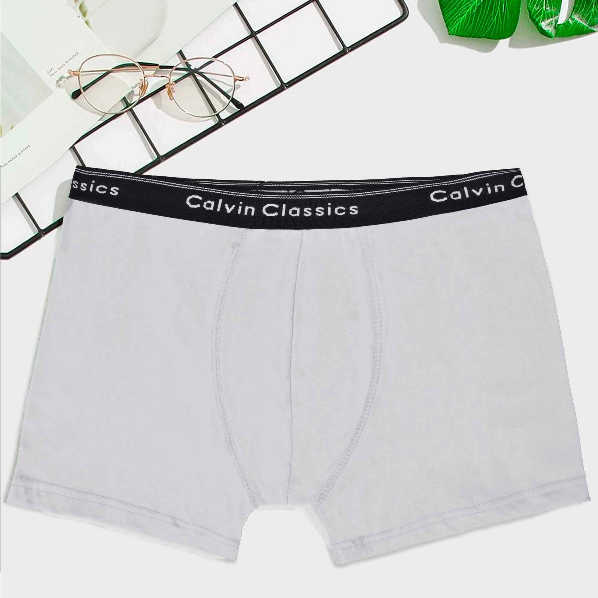 Calvin Classic Men's Boxer Shorts Men's Underwear SZK Light Grey S 