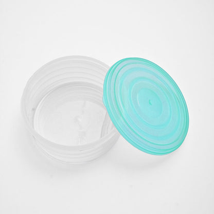 Masco Round Design Plastic Storage Box Kitchen Accessories RAM Turquoise 
