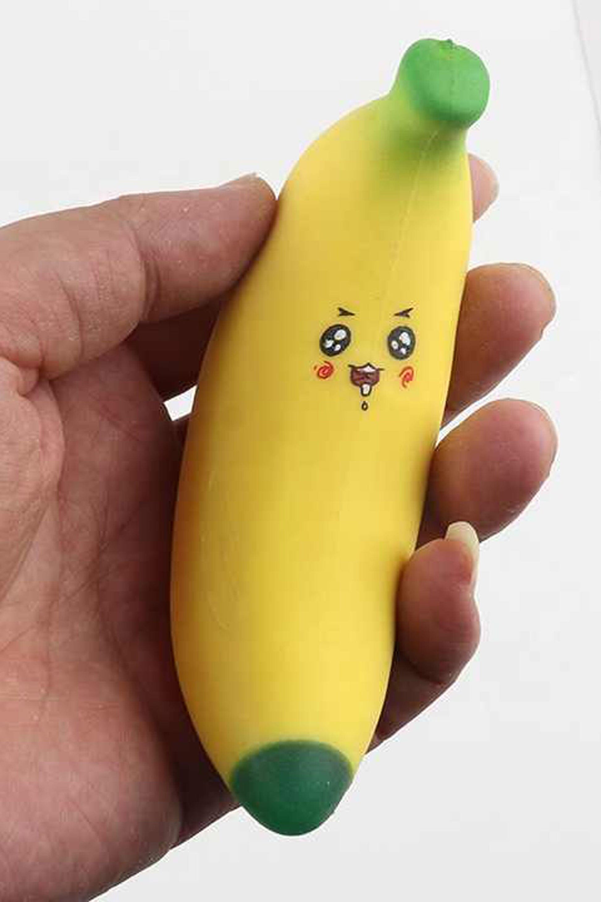 Banana & Corn Shape Fidget Autism Stress Relief Squishy Toy Toy RAM 