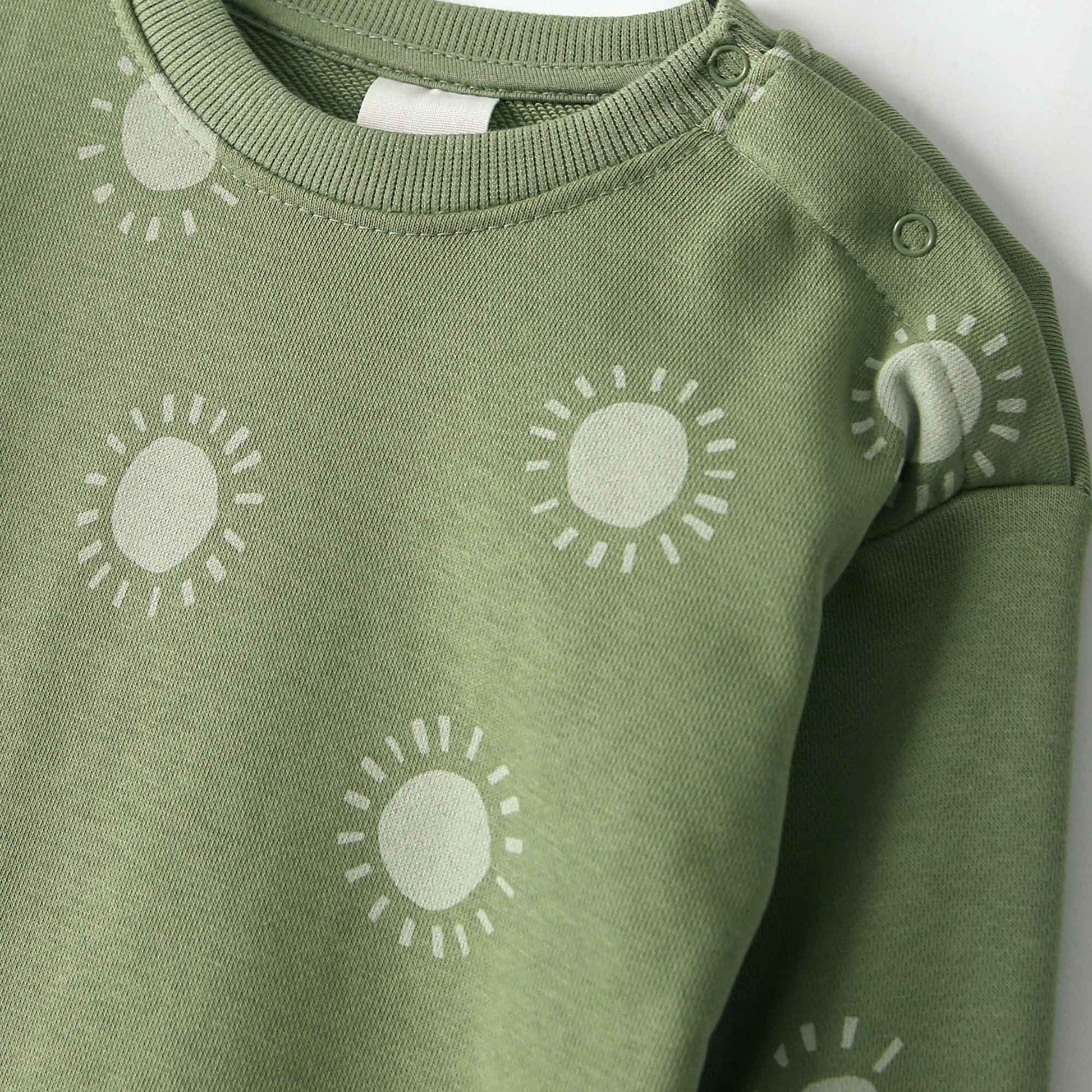 Kid's Sun Shine Printed Terry Sweat Shirt Kid's Sweat Shirt SNR 