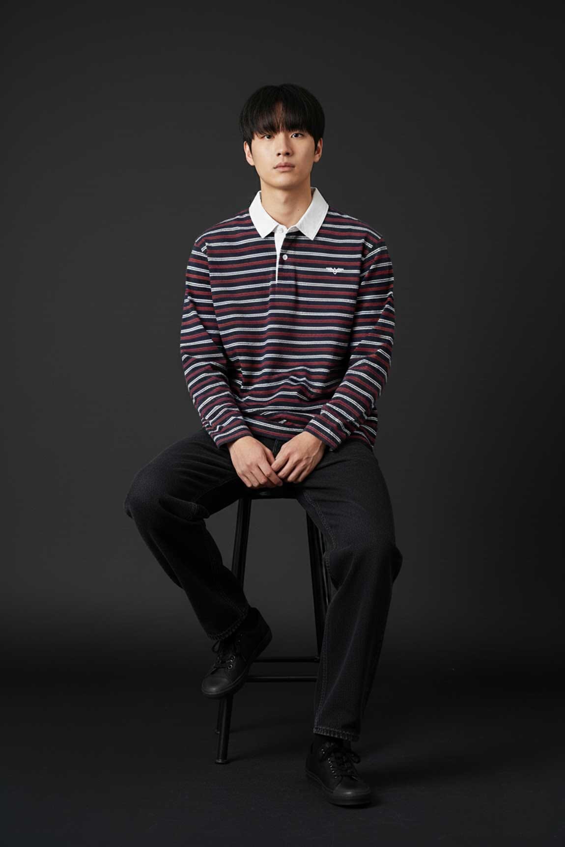 Eternity Premium Men's Striped Rugby Shirt