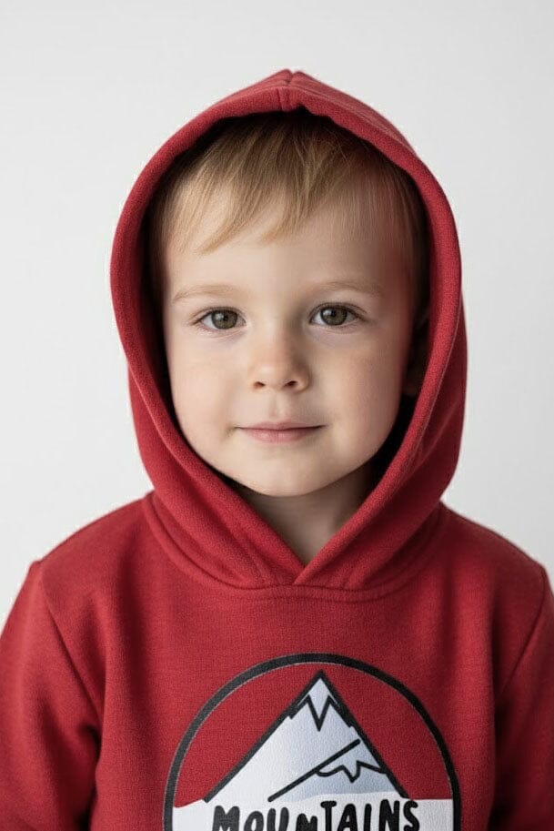 Baby Club Kid's Mountains Pullover Hoodie