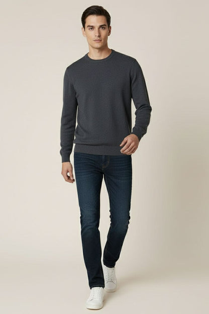 VT Men's Cotton Yarn Sweater