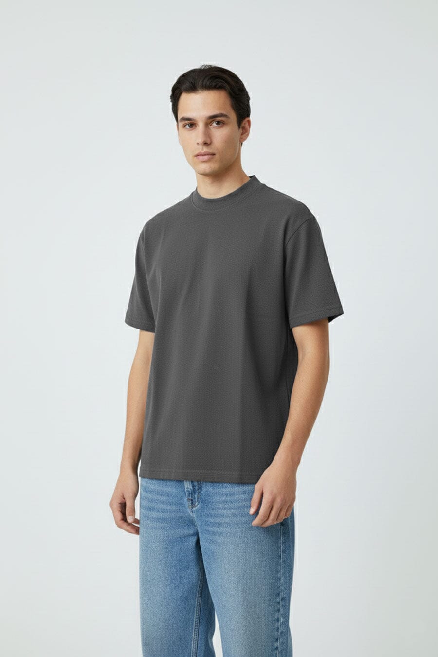 Men's Basic Pique Tee Shirt