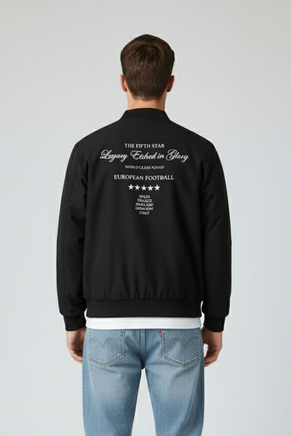 USQUARED Men's The Fifth Star Bomber Jacket