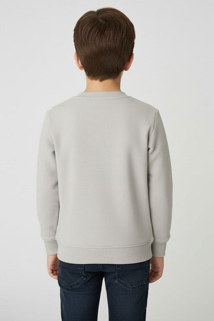 Minoti Boy's Let's Roll Fleece Sweatshirt