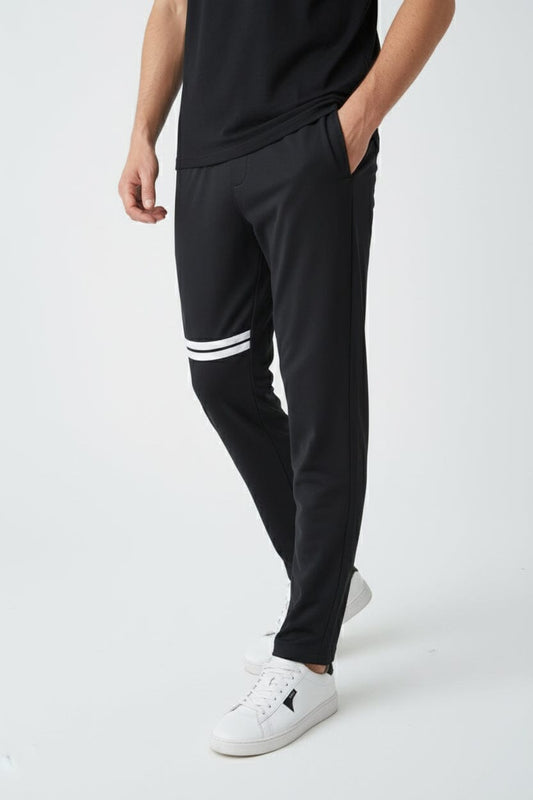 Men's Quick Dry Double Striped Activewear Trousers