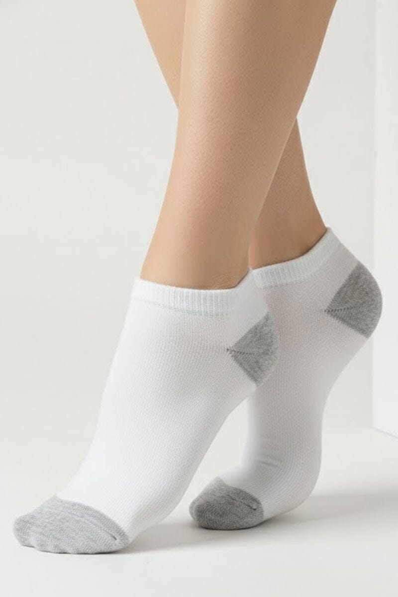 Janina Women's Contrast Ankle Socks - Pack Of 3